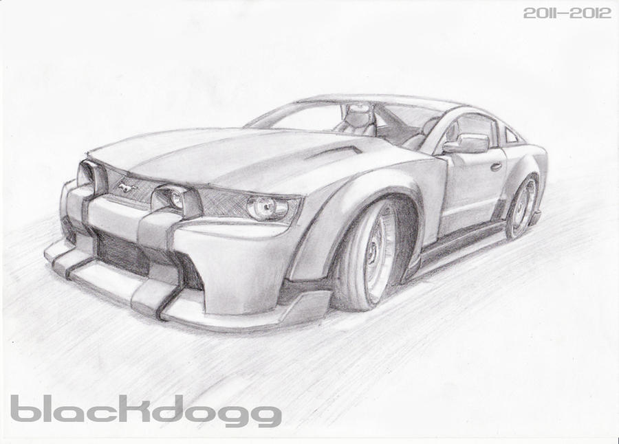 Ford Mustang Carbon by blackdoggdesign on DeviantArt
