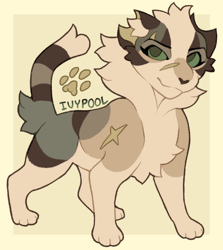 Ivypool Roseshards ivypool design (wc) by littlejimmyjimerson on DeviantArt