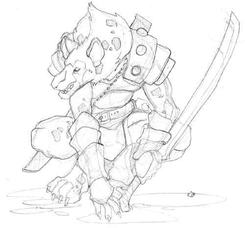 Gnoll sketch