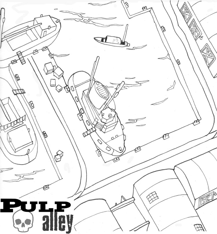 Shanghai harbor map