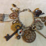 Steampunk Inspired Charm Bracelet