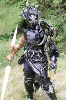 Graphite Dragoknight Hunter Z - Cosplay