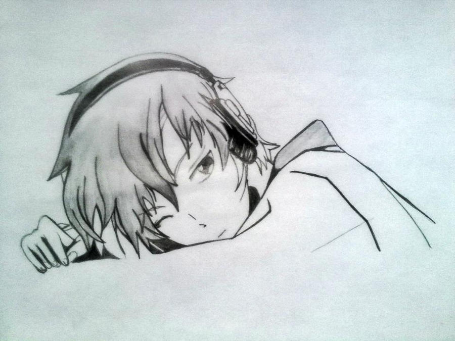 lonely anime boy by xinje on DeviantArt