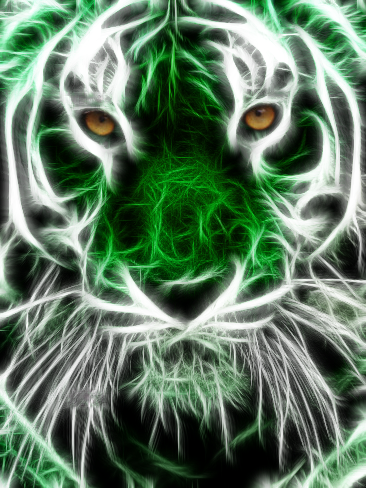 Green tigris