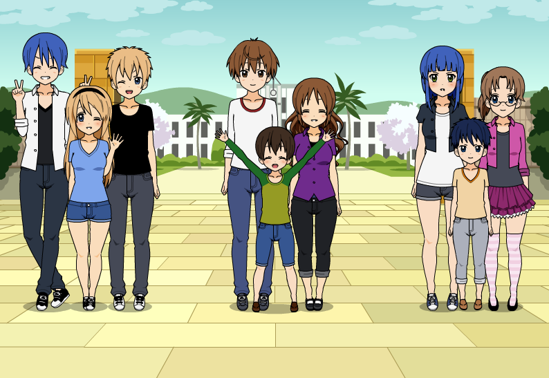 Brothers and sisters by Ayaka-Kishinuma on DeviantArt Brothers and sisters by Ayaka-Kishinuma on DeviantArt