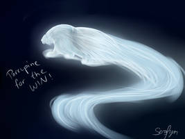 Porcupine for the WIN (Newt's Patronus)