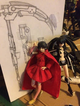 Rwby Ruby Rose figure WIP-02