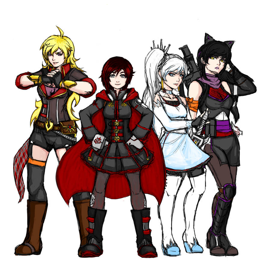 Rwby x justice league. RWBY кроссовер. RWBY Crossover Art. RWBY королевства. RWBY кроссовер Skyrim.