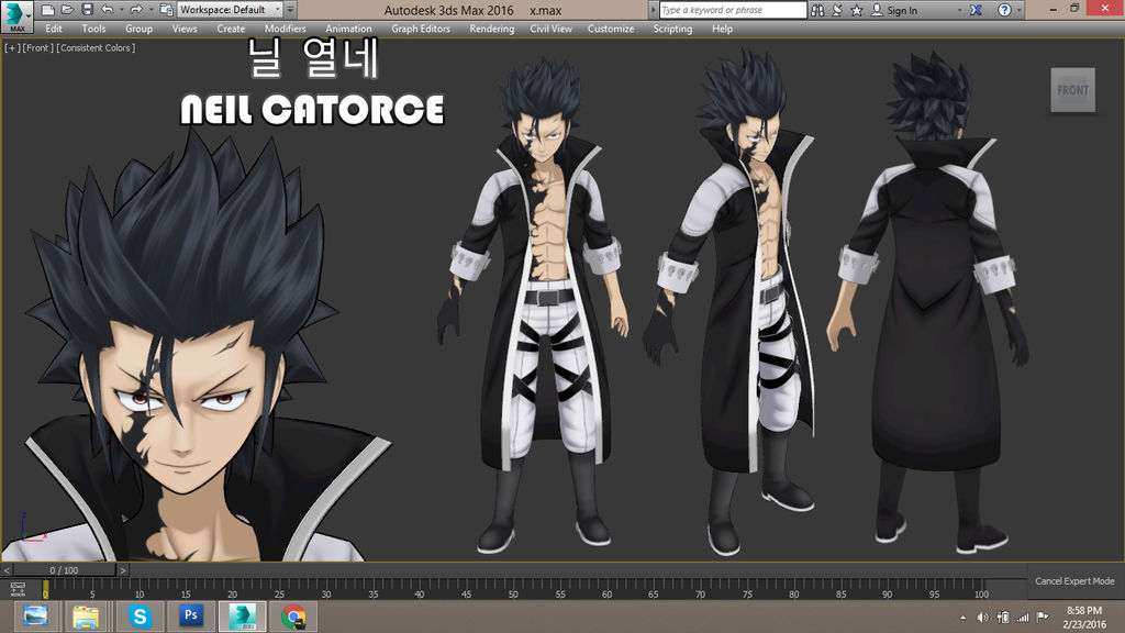 3D Gray Full Buster (Avatar) (Fairy Tail)