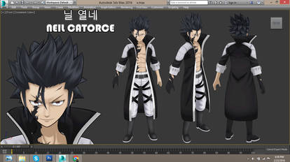 3D Gray Full Buster (Avatar) (Fairy Tail)