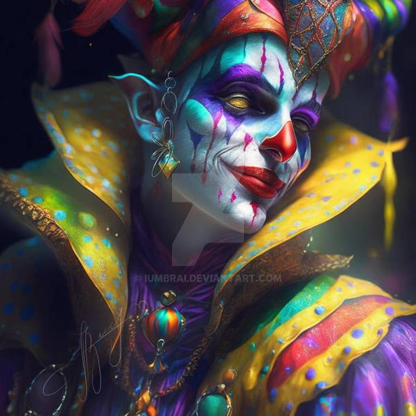 Jester Back Deviantart Jester by IumbraI on DeviantArt