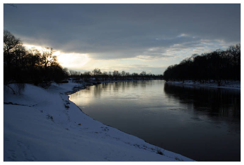 Elbe Sunrise by kamuidestiny
