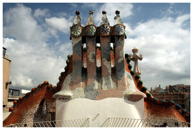 Gaudi Chimneys by kamuidestiny