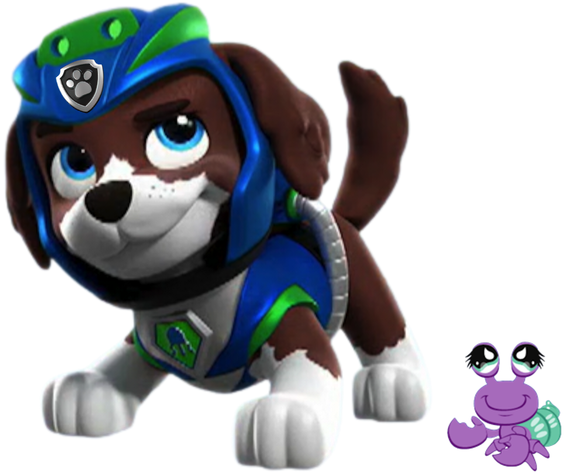 PAW Patrol - Zuma Render by dpgt5843 on DeviantArt