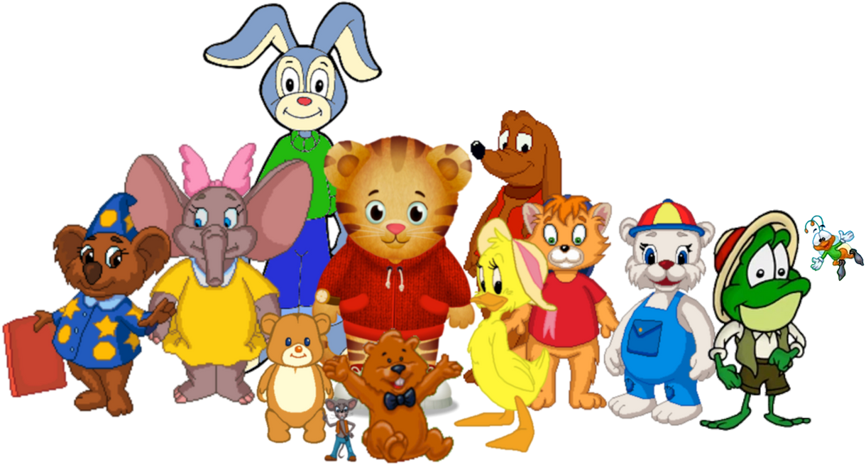 Daniel Tiger and the JumpStart Gang by iamnater1225 on DeviantArt