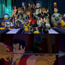 Kingdom Hearts Alliance fight Gaston