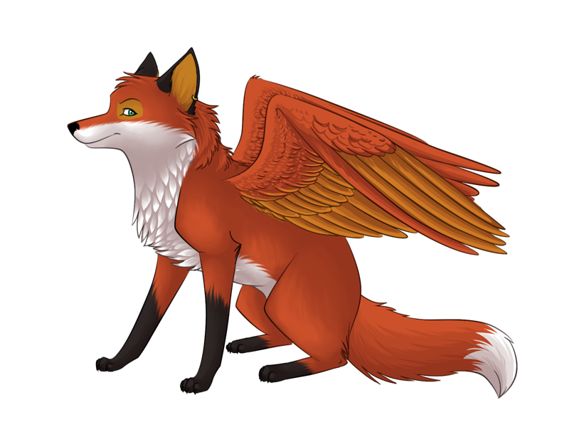 Winged vixen