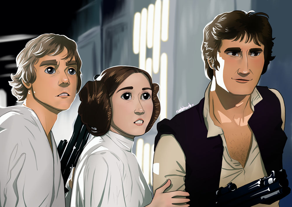 The OG Trio (Star Wars)