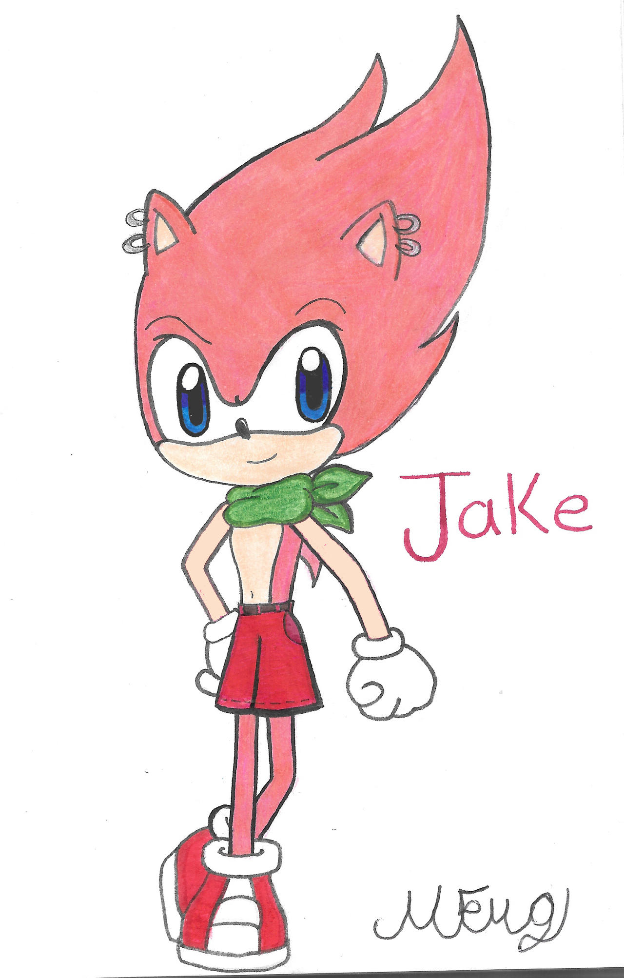 Jake Oc Jake the hedgehog (Sonic OC) by Azura-Lazuli-1920 on DeviantArt