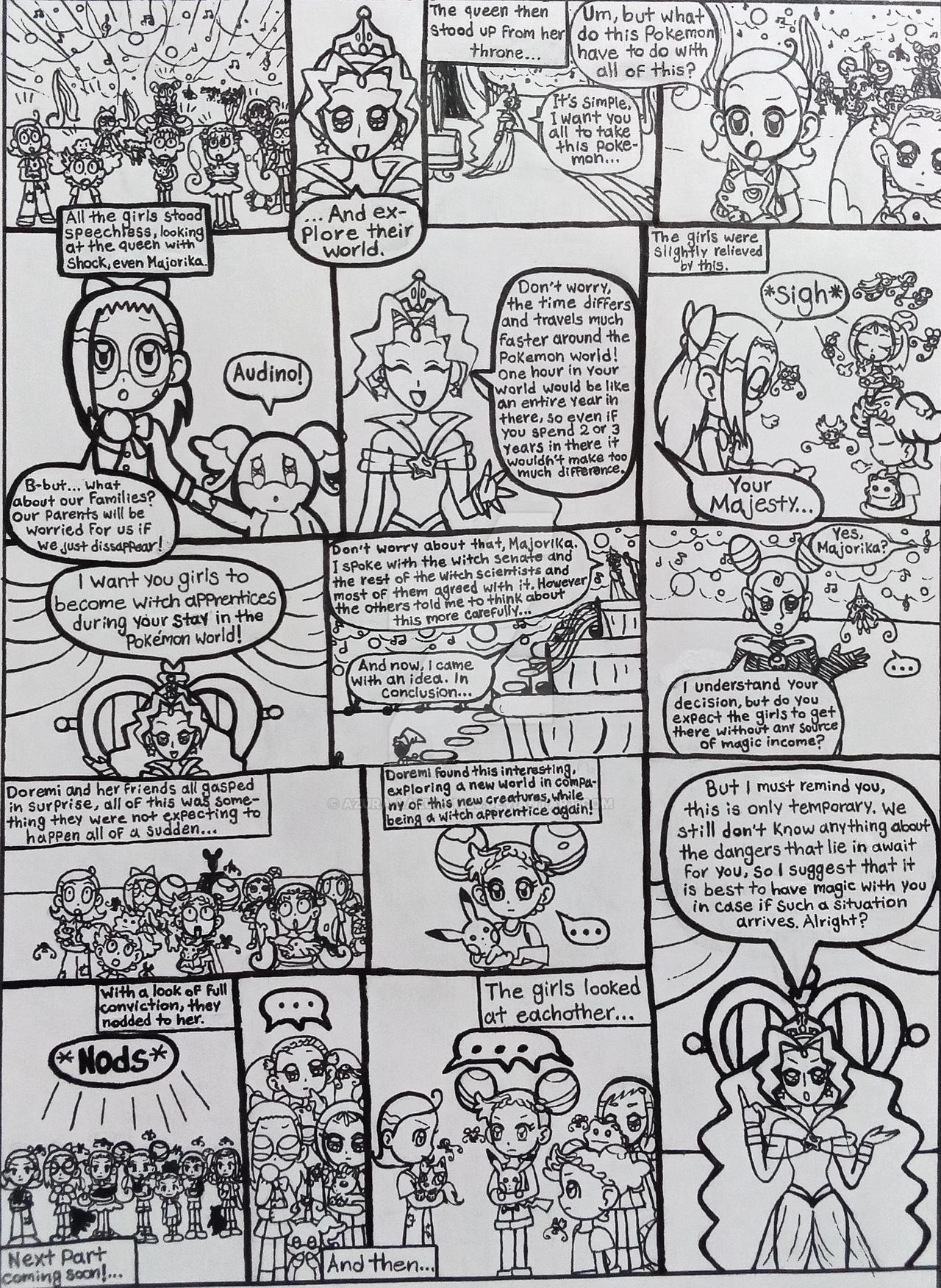 Ojamajo Doremi P.M! Manga part 11 by AzuraLazuli1920 on DeviantArt