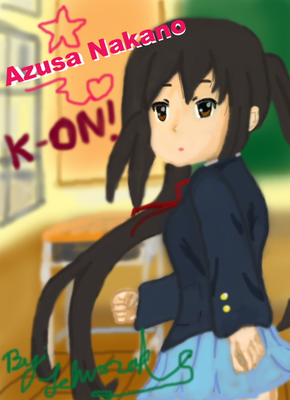 Azusa Nakano Photoshop