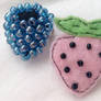 Strawberry Raspberry Pin