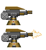 Turret Sprite Ratoate Autocannon Defense Turret Short Sprite Sheet by DanteWreckmen-999 on ...