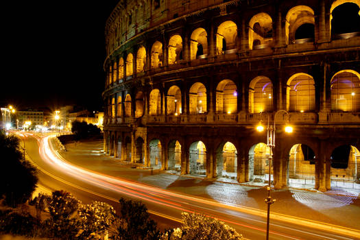 rome. the great colosseum