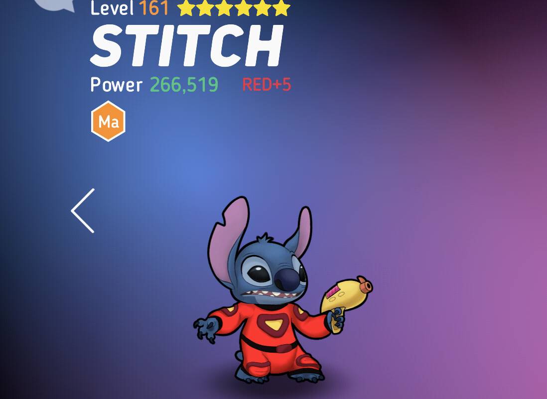 Stitch, Disney Heroes: Battle Mode Wiki