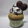 Polymer Clay Chocolate Cupcake