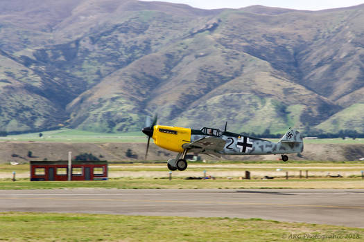 Buchon Messerschmitt 109 takeoff