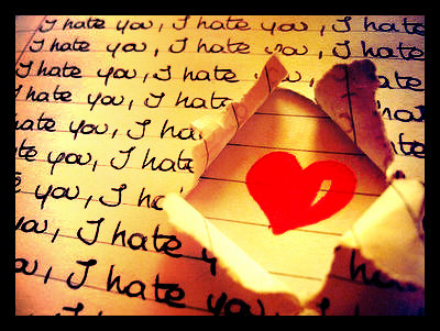 I hate love you