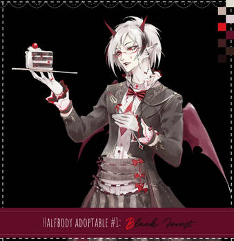 Halfbody vampire adoptable (OPEN)