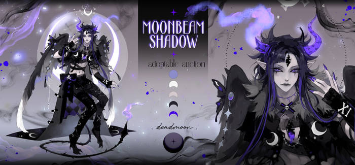 + MOONBEAM SHADOW + | Adoptable (CLOSED)