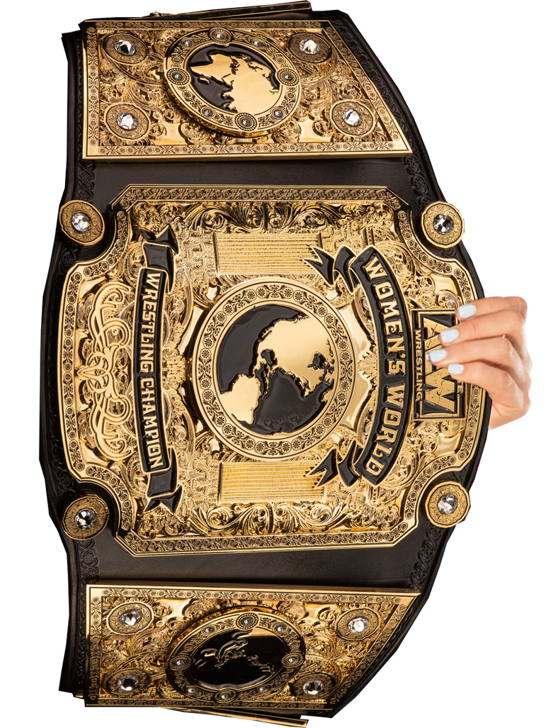 AEW Women's World Championship PNG by Rokero2000 on DeviantArt