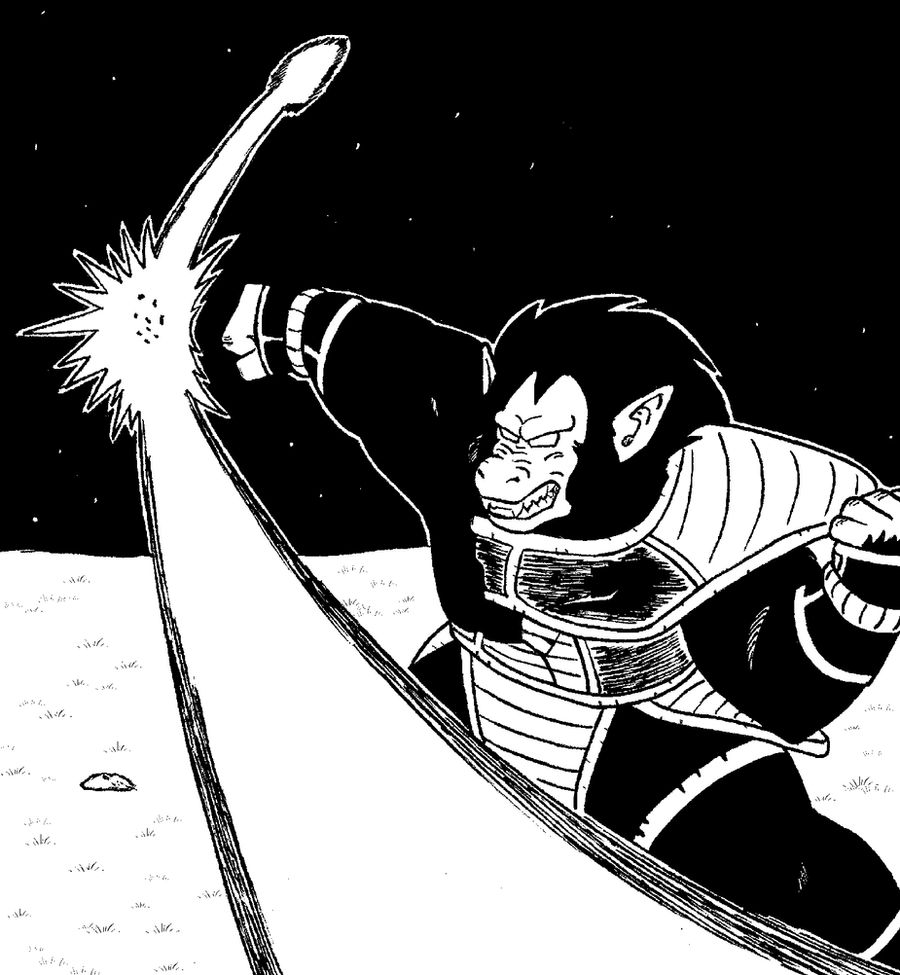 Radtiz Exploding Something Raditz deflecting a blast by Tomboy014 on DeviantArt