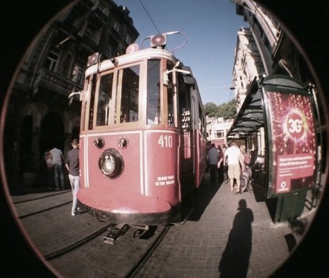 Tram fisheye