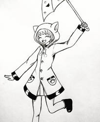 Inktober 2019 day 27: Coat