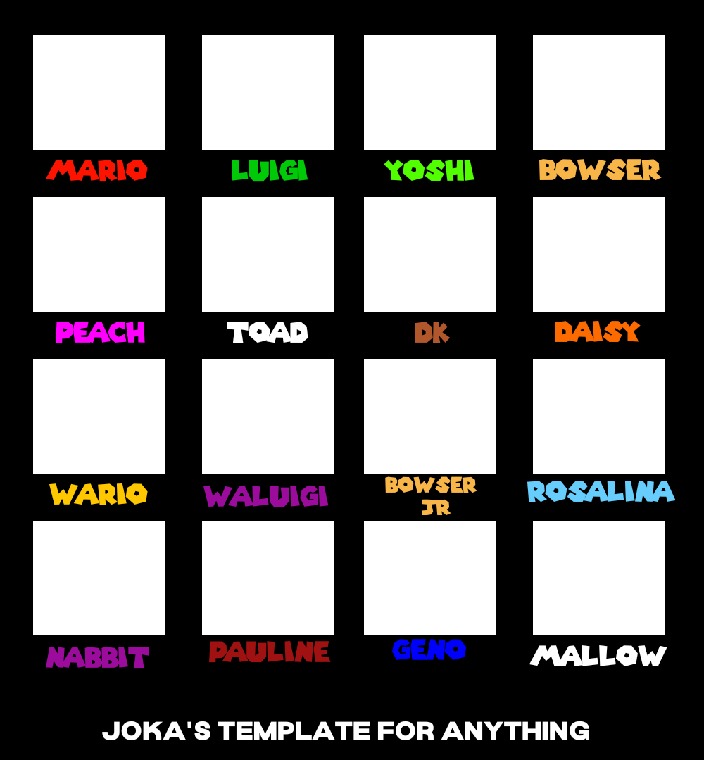 Mario template by naszircrockett3 on DeviantArt