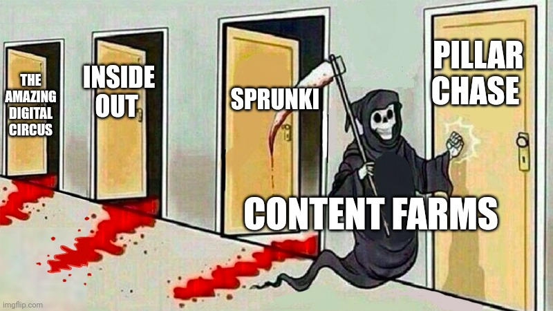 content farms be like by naszircrockett3 on DeviantArt