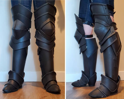 Guild Wars 2 Armor WIP - Boot detailing