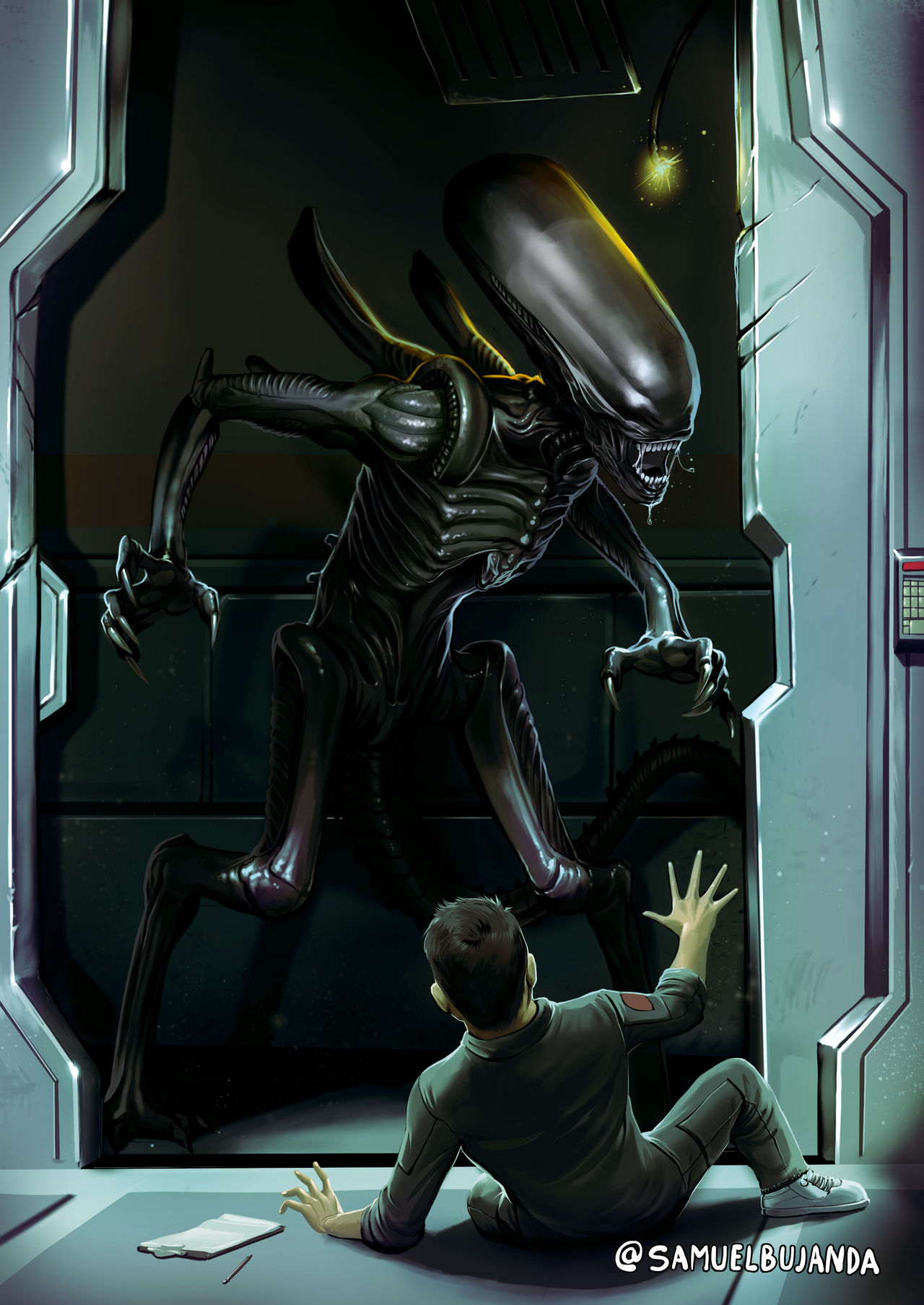 Alien Isolation by SAMBSART on DeviantArt
