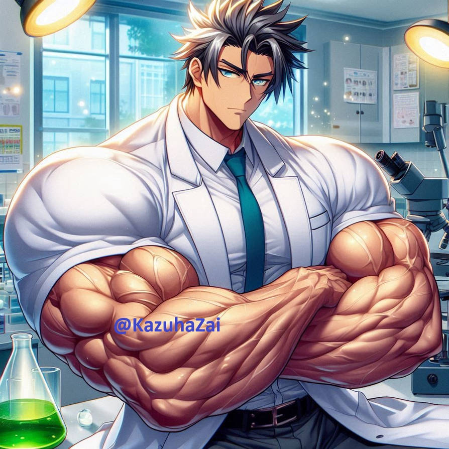 Buff Scientist Scientist by KazuhaZai4096 on DeviantArt