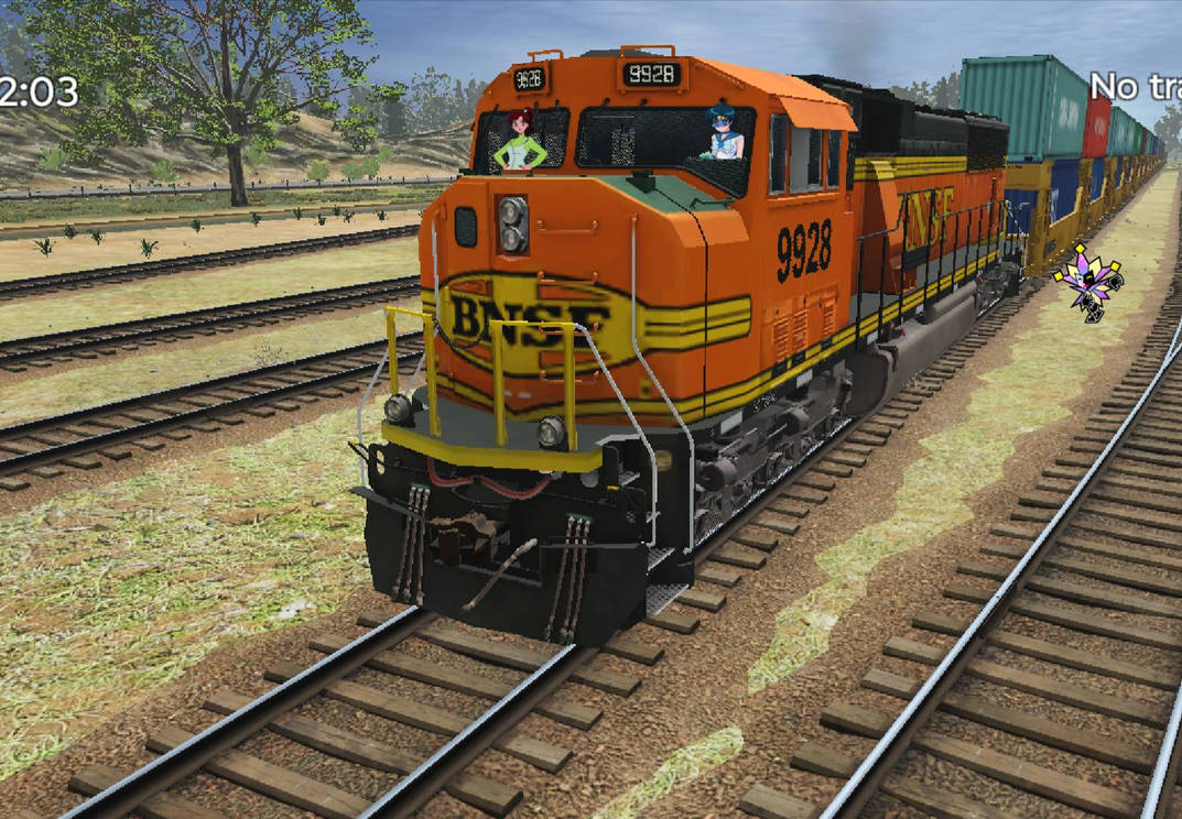 Sd70mac Rear Makoto and Ami in the rear Dpu (SD70MAC) by MaydusTheBNSFRailfan on ...