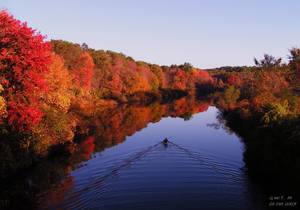 Glorious Autumn Morning Float by natureguy Glorious Autumn Morning Float by natureguy