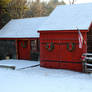 The old mill at Christmas