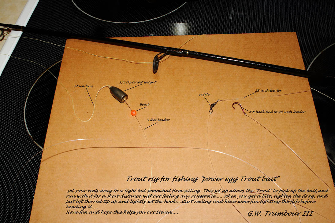 Trout fishing rig tutorial by natureguy on DeviantArt