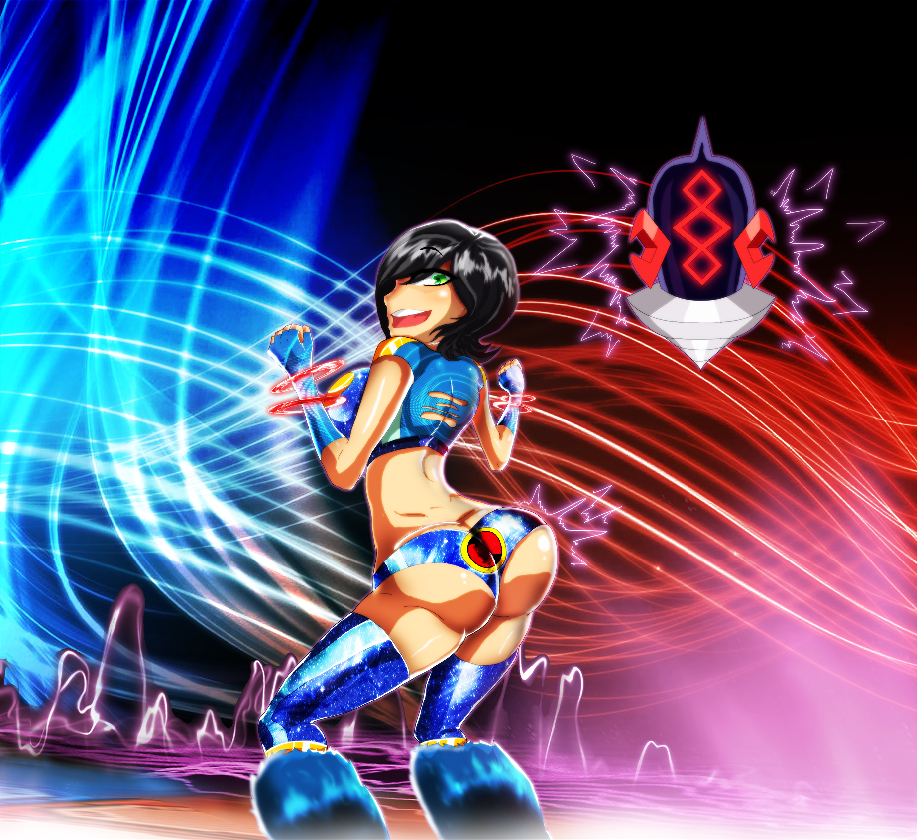 MComm: Mega Rave Girl TG