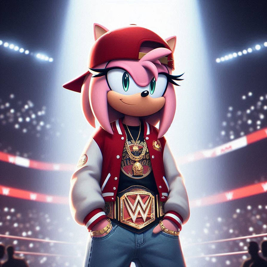 Anime Amy (aged 19) Champion 69 (PERFECT) (Bing) by ModoJeda on DeviantArt