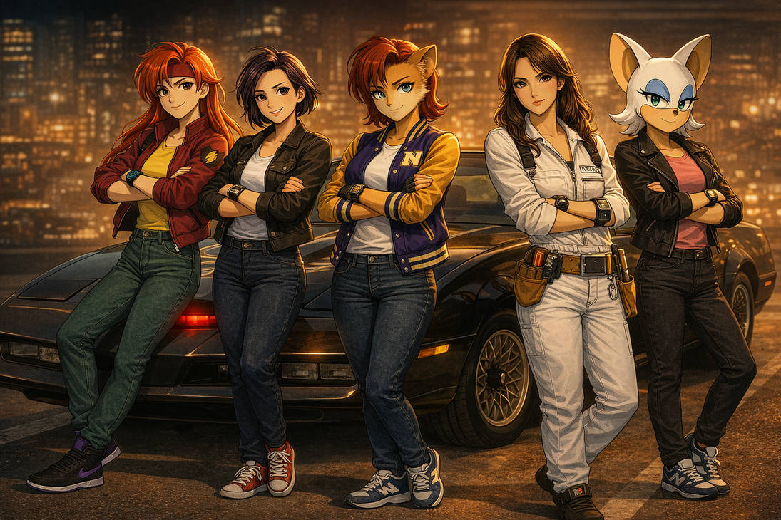 Night Rider Woman The women of Knight Rider Special (sora) 01 by ModoJeda on DeviantArt